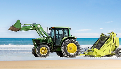 Vệ sinh bãi biển, sân golf