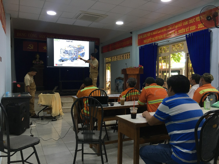 Hướng dẫn bảo dưỡng xe quét đường đô thị vận hành ổn định