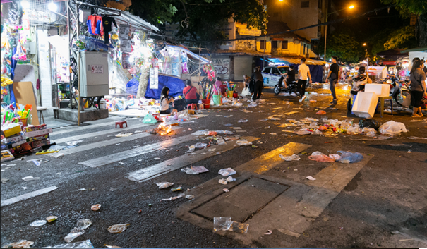 Các loại rác "cứng đầu" mà xe quét đường khó quét sạch nhất là gì?