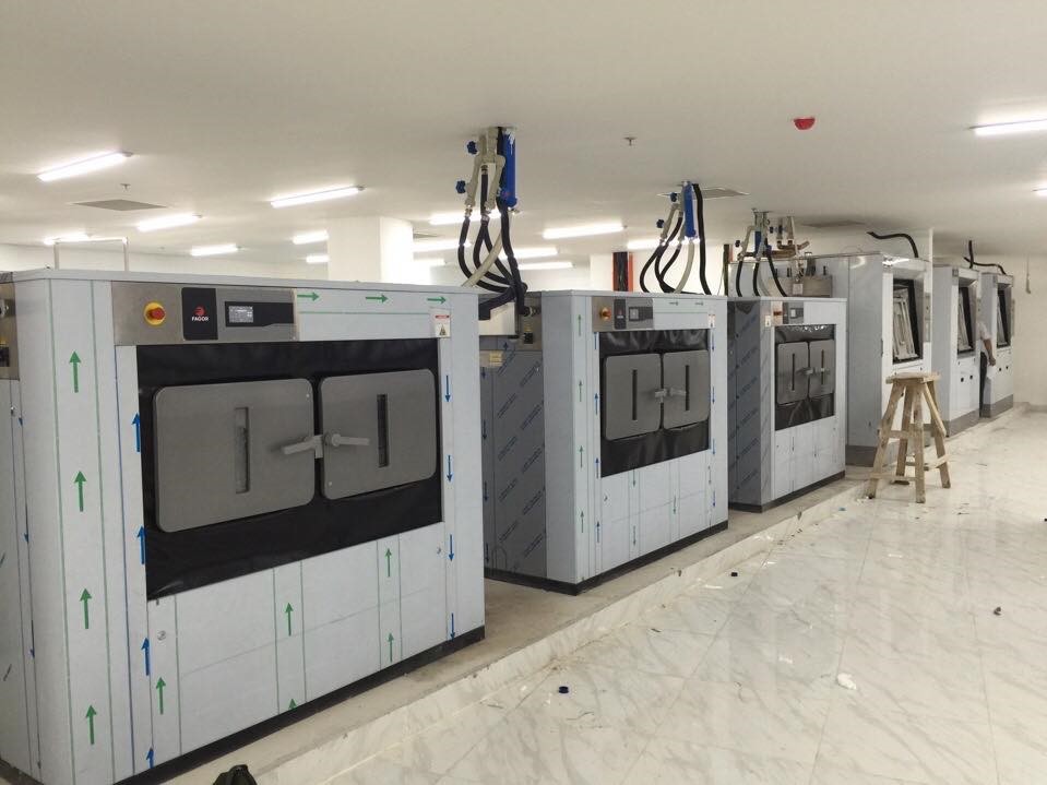 Máy giặt công nghiệp cho bệnh viện Nhi đồng thành phố