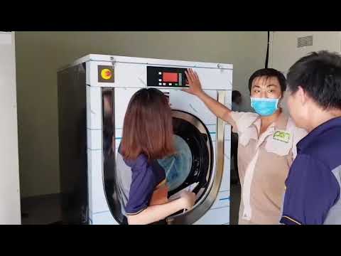 Hướng dẫn vận hành máy giặt công nghiệp