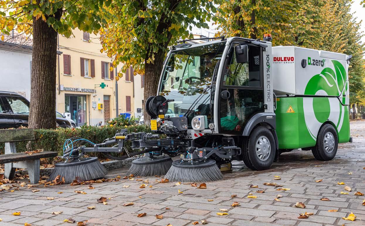 Xe quét đường Dulevo D.zero - Giải pháp tiên tiến cho môi trường sạch đẹp