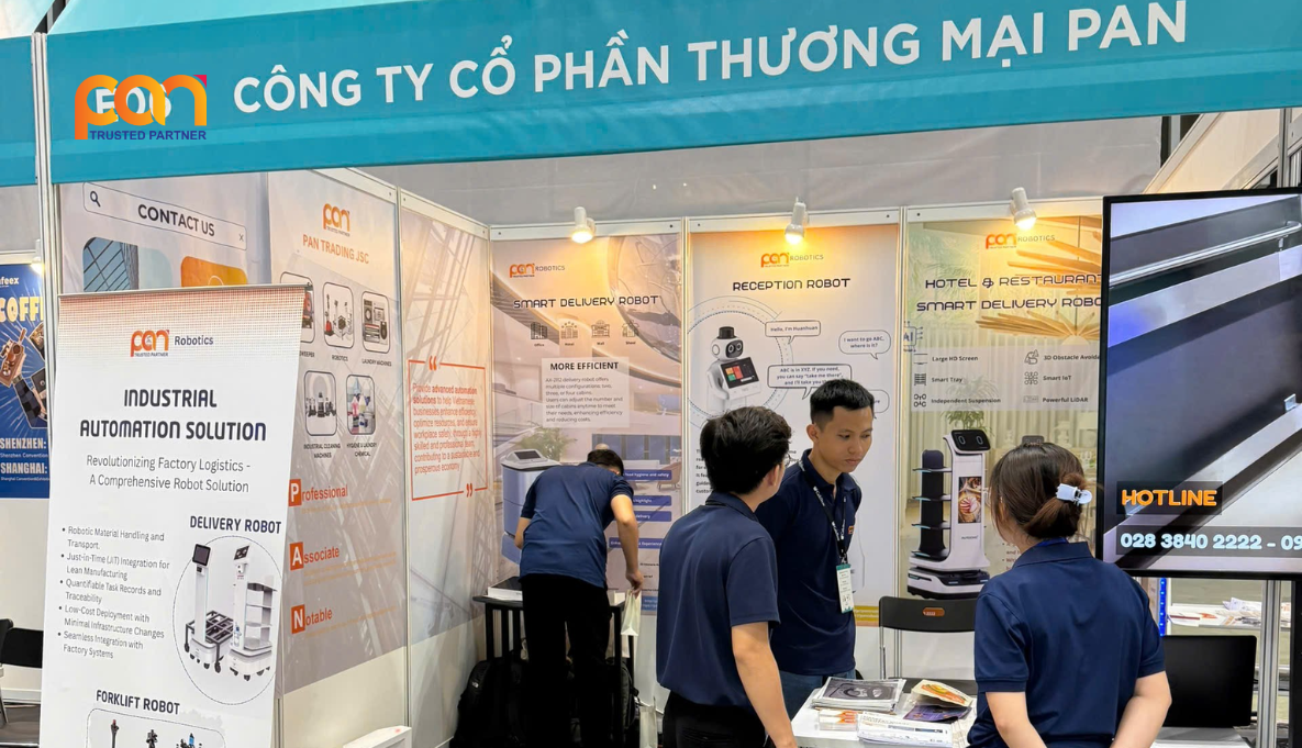 PAN Robotics tại Cafe Show Vietnam 2025 - Nơi giao thoa giữa Cà phê và Công nghệ