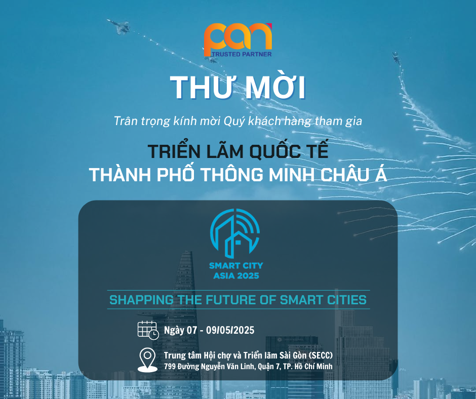 Thư mời tham dự triển lãm Smart City Asia 2025-  Định hình tương lai thành phố thông minh