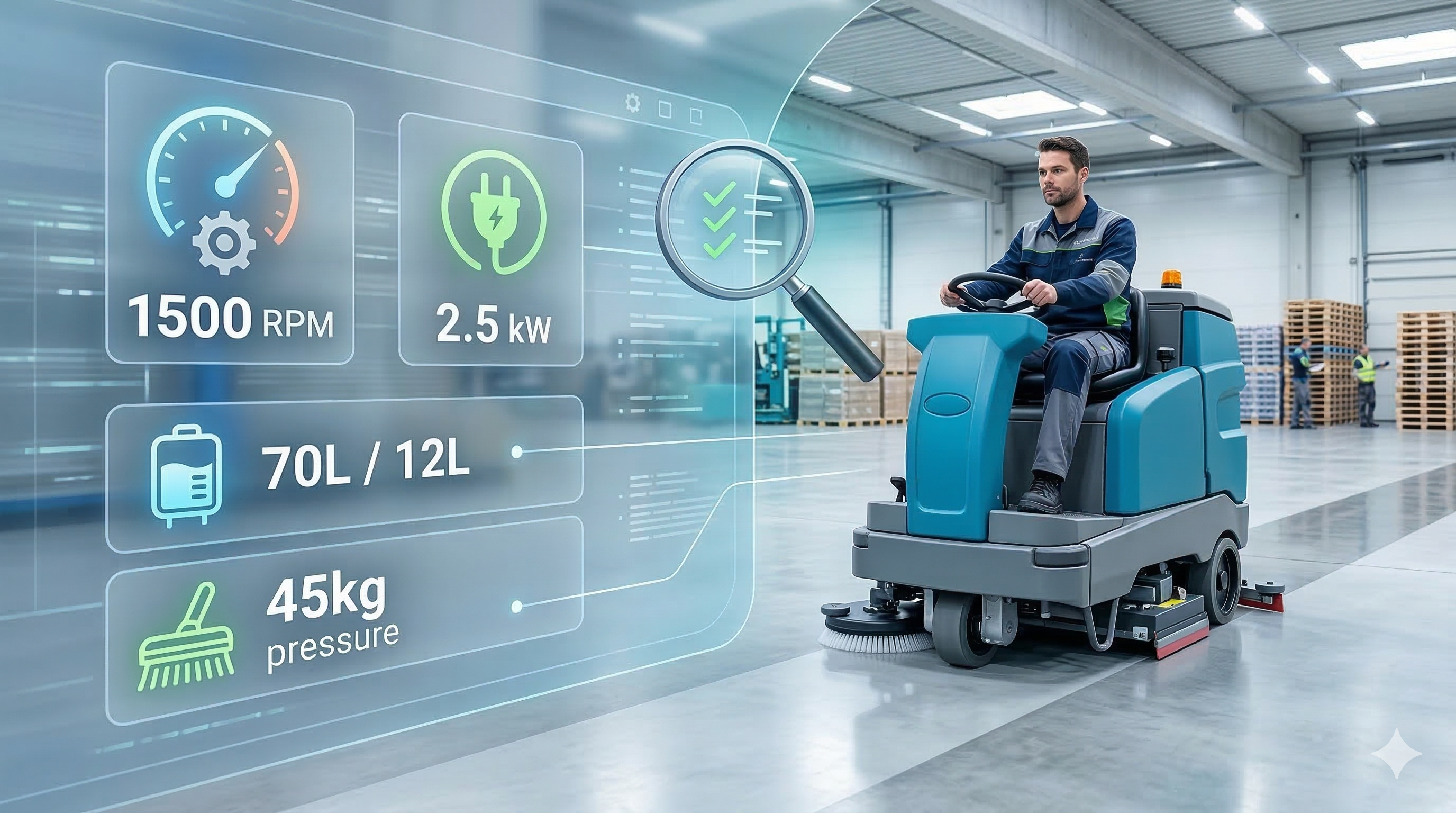 Cách đọc thông số kỹ thuật máy vệ sinh công nghiệp: Bí quyết tránh "mất tiền oan"