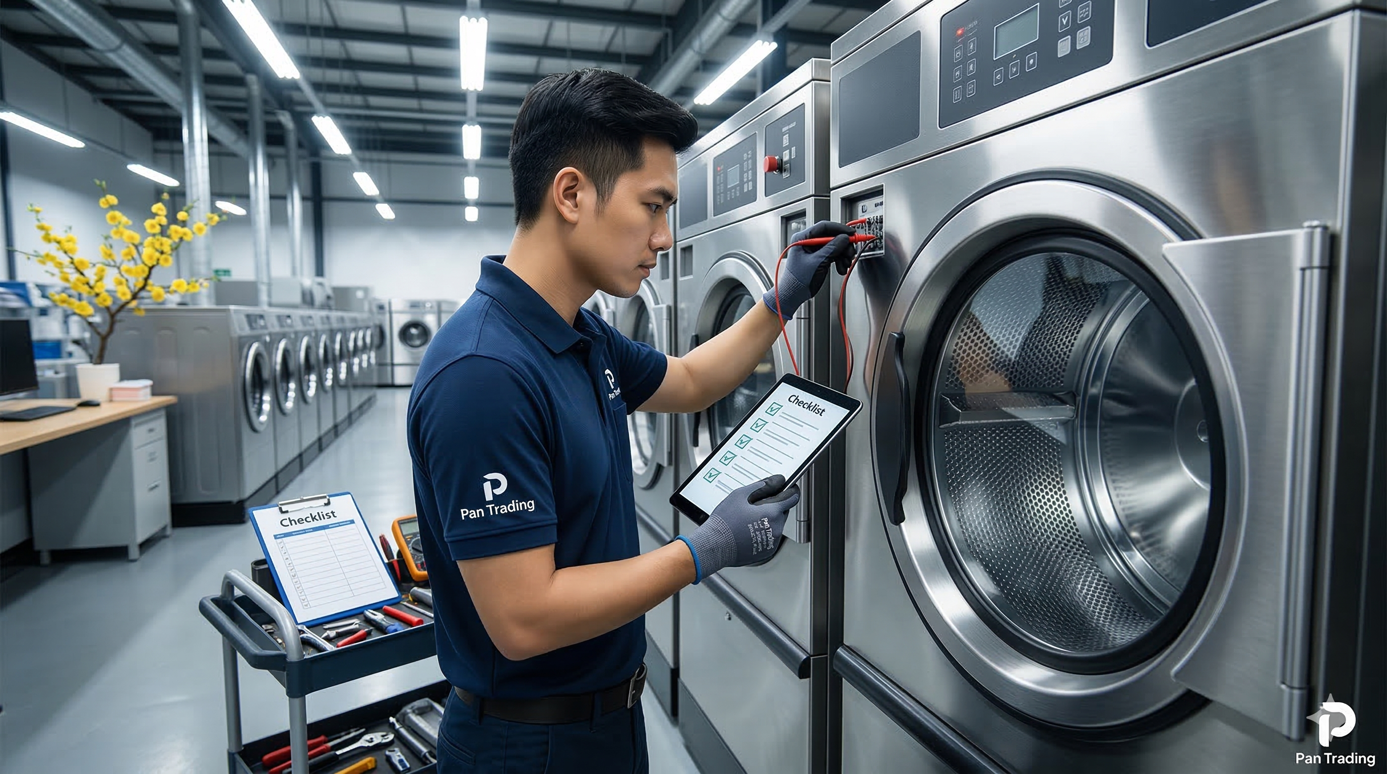 Những lỗi thường gặp của máy giặt công nghiệp sau thời gian ngưng vận hành dài